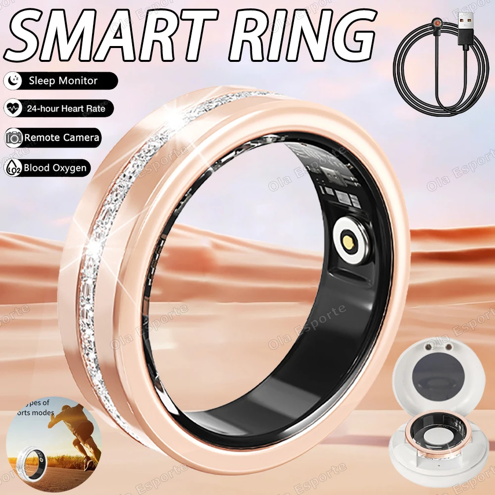 Diamond Fashion Ring For Fitness Tracking - Image 8